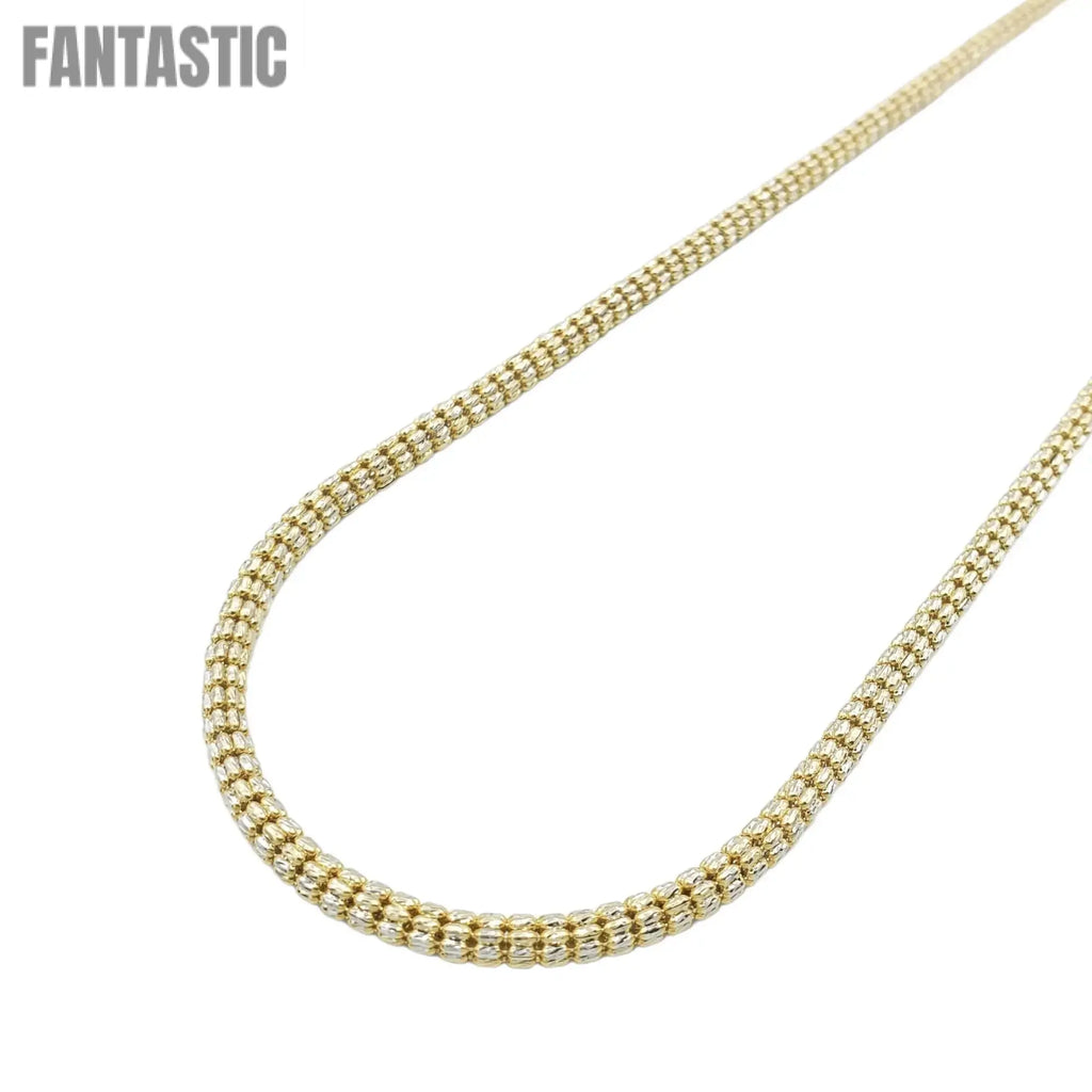 10K Gold- Ice Chain (Yellow Gold)