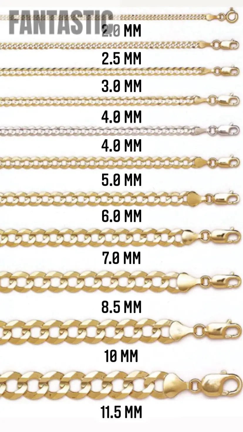 10K Gold- Solid Mariner Chain