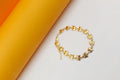 Gold Filled Butterfly Link Bracelet