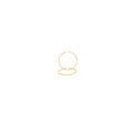 14K Gold-Filled Box Cut Hoop Women Earrings 4 mm Thick 25-80 mm