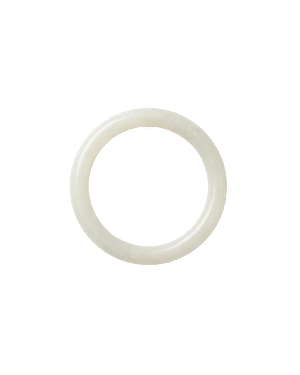 1994 — Off White Thin Jade Bangle