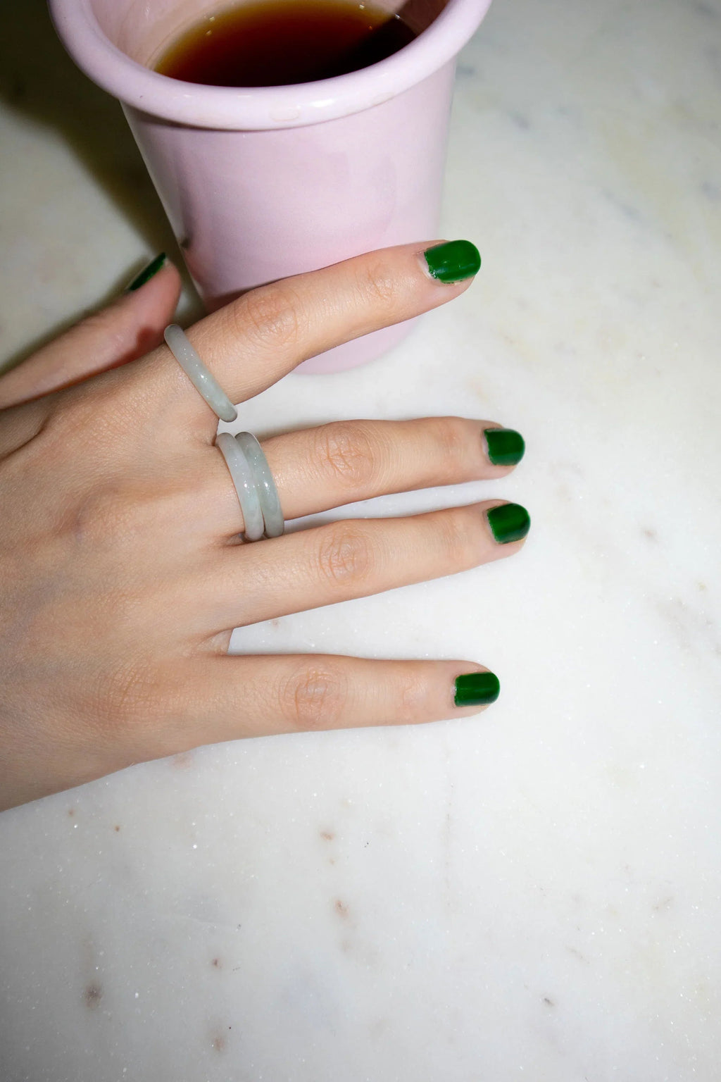 Chess Skinny — Jade Ring