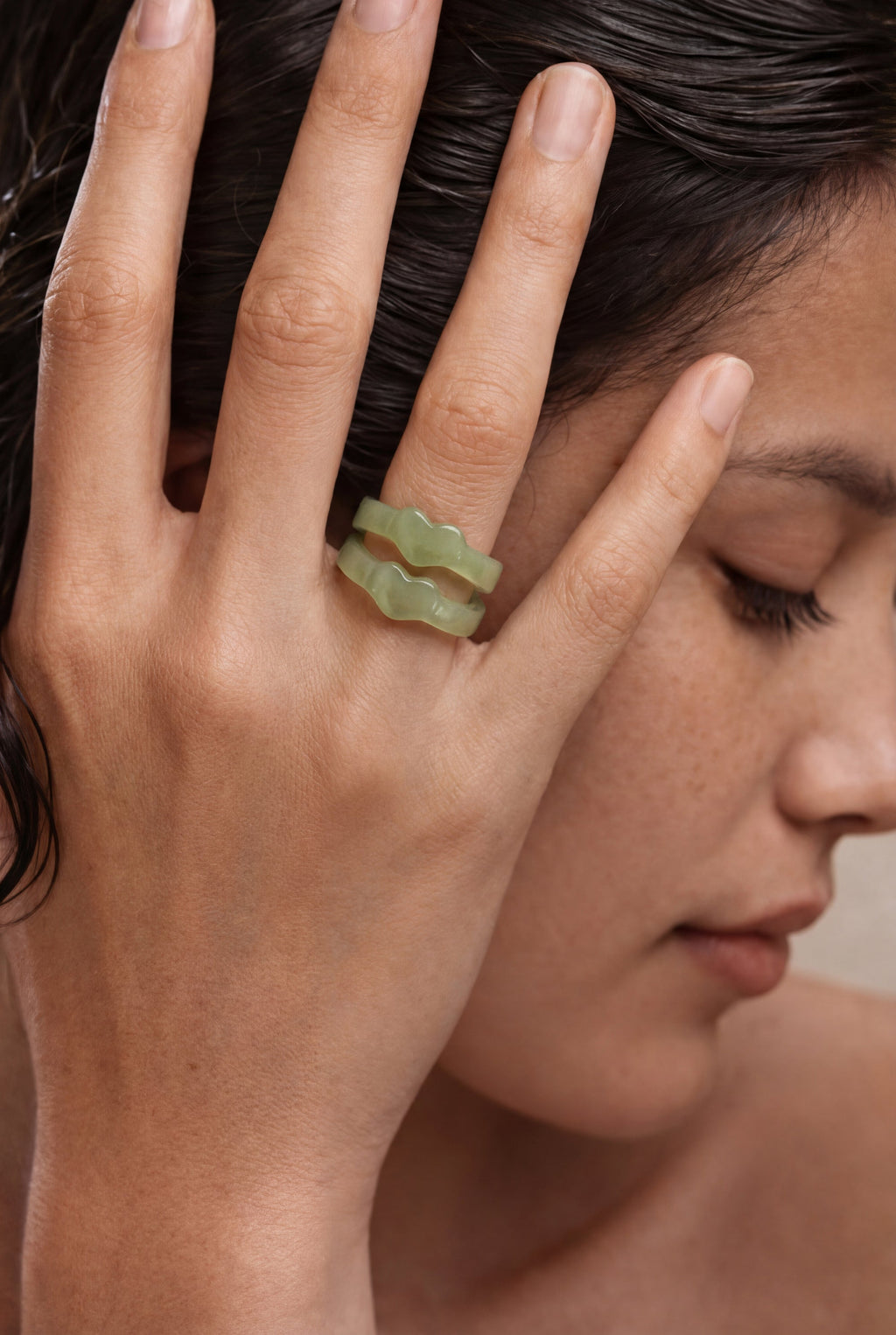 Heart — Jade Ring