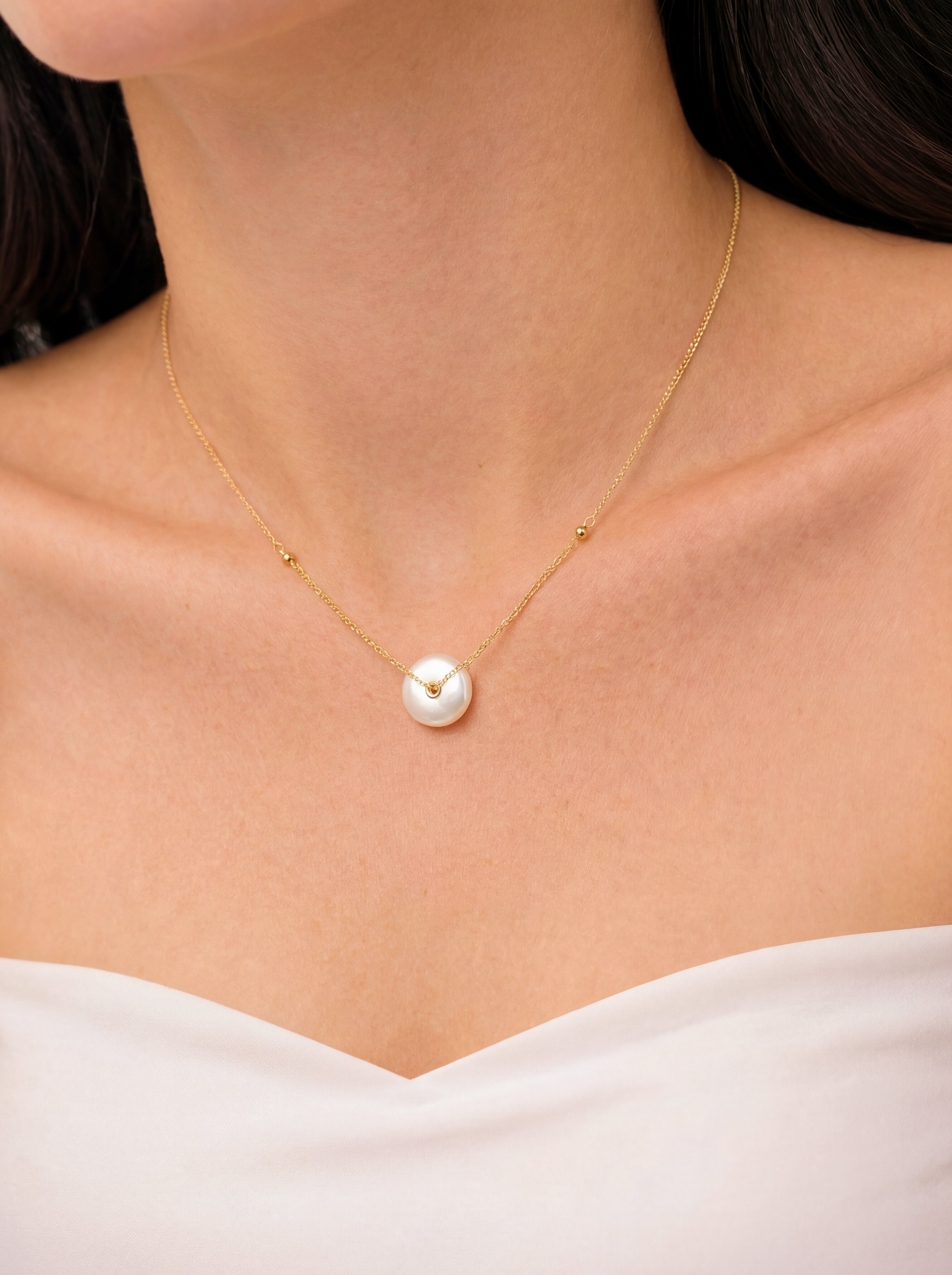 Mabel — Pendant Pearl Necklace